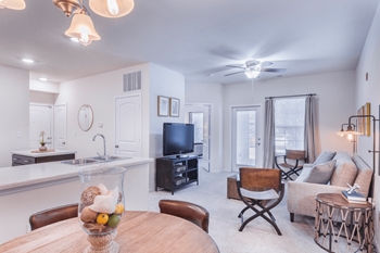 Beautifully designed one, two, and three bedroom floor plans